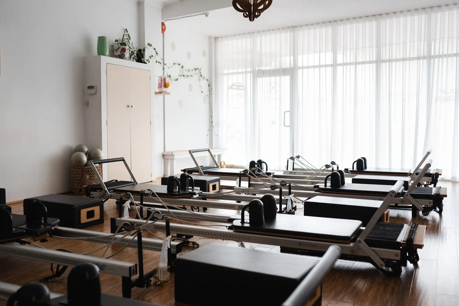 The bright reformer studio at Inspired, Penshurst